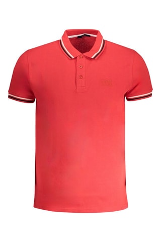 Polo - Rood - Wit, zwart en rood