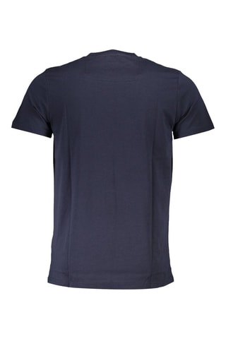 T-shirt - Marineblauw - Wit, blauw en oranje