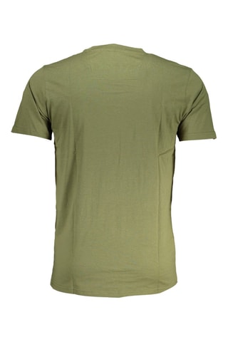 T-shirt - Kaki - Zwart, groen en oranje
