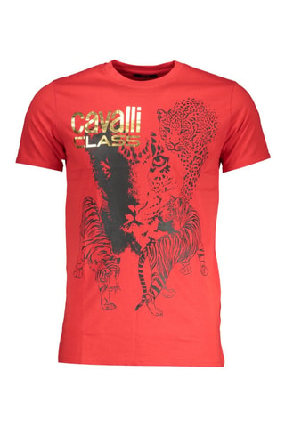 T-shirt - Rood - Zwart en rood