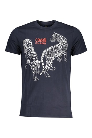 T-shirt - Marineblauw - Wit, rood en blauw