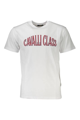 T-shirt Regular Fit - Wit - Wit, zwart en rood