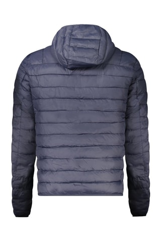 Gewatteerde Jas met Capuchon - Marineblauw - Blauw