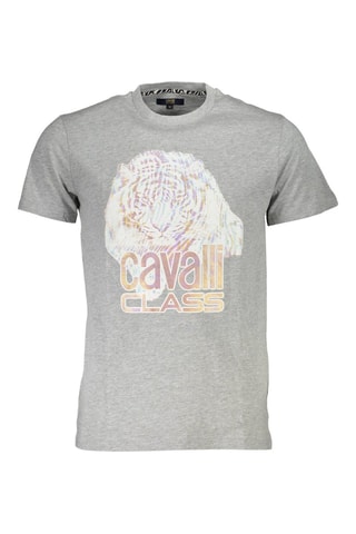 T-shirt - Grijs - Wit, paars en grijs