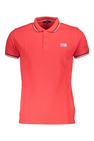 Polo - Rood - Wit, zwart en rood
