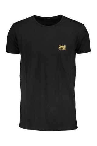 T-shirt - Zwart - Zwart en geel