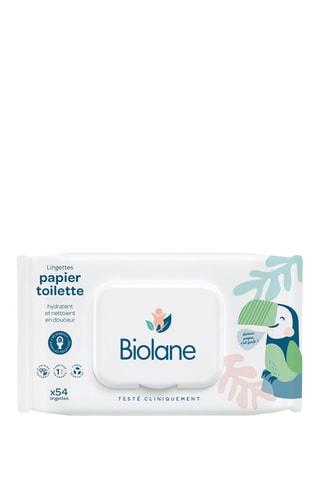54 lingettes papier toilette hypoallergéniques