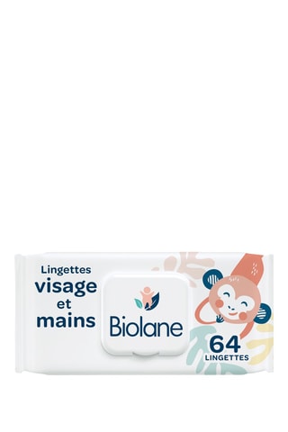 6 x 64 lingettes visage et mains