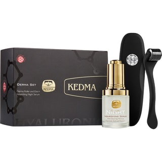 Estuche hidratante - Derma roller y sérum - Rostro - Noche - 30 ml