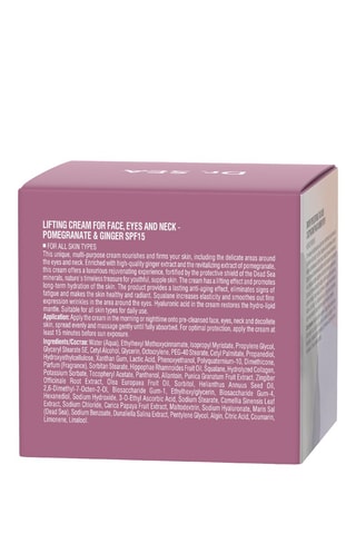 Crema efecto lifting - SPF 15 - 50 ml