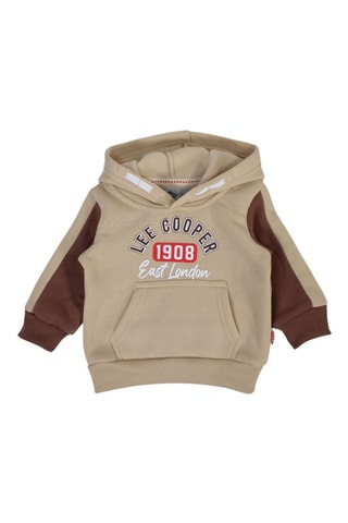 Sudadera con capucha y pantalón de chándal - Lee Cooper - Beige