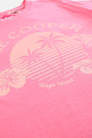 Camiseta - Lee Cooper - Fucsia