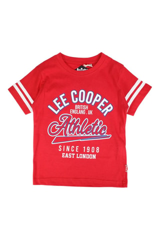 Camiseta - Blanco y rojo