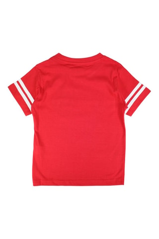 Camiseta - Blanco y rojo