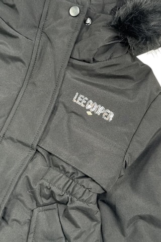 Parka con capucha  - Negro