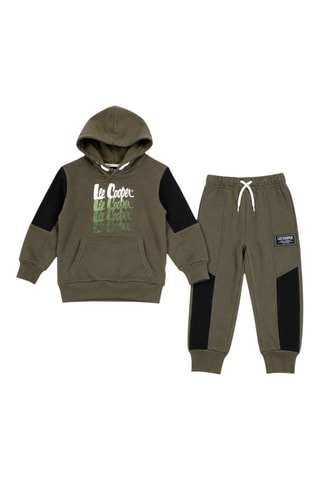 Sudadera y pantalón de chándal - Lee Cooper - Caqui