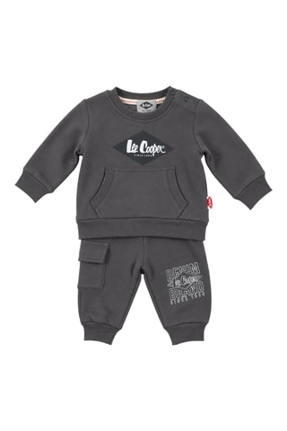 Sudadera y pantalón de chándal - Lee Cooper - Gris oscuro