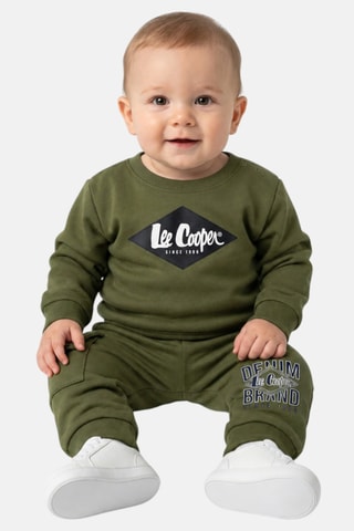 Sudadera y pantalón de chándal - Lee Cooper - Caqui