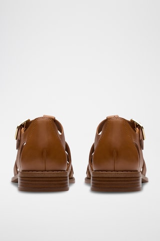 Sandales en cuir Hana - Marron