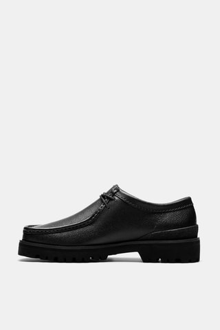 Mocassins en cuir Wallabee - Noir