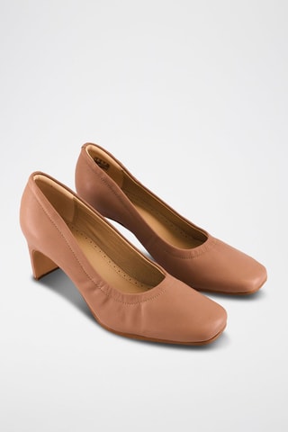 Escarpins en cuir Seren55 Soft - Beige