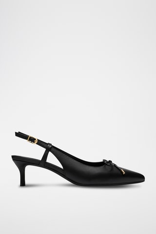 Escarpins en cuir Zarey - Noir