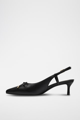 Escarpins en cuir Zarey - Noir