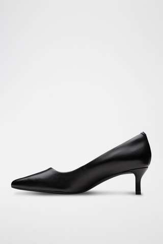 Escarpins en cuir Zarey - Noir