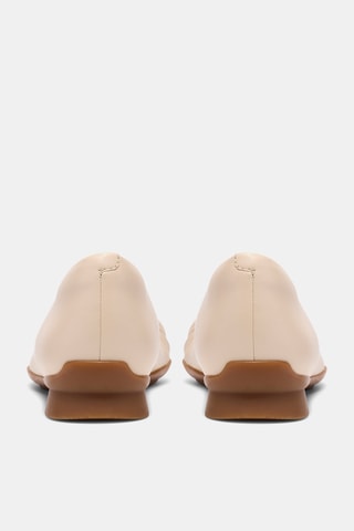 Ballerines en cuir - Beige