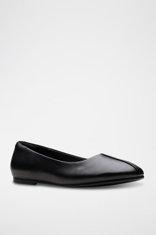Ballerines en cuir - Noir