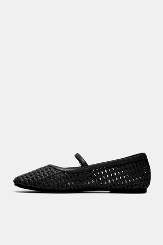 Babies en cuir - Bleu clair