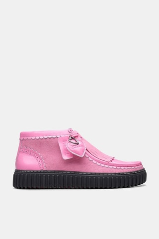 Boots en cuir Torhill - Rose