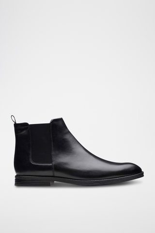 Bottines Chelsea en cuir CitiStride - Noir