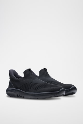 Slip-on en cuir - Noir