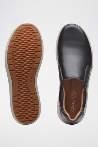 Slip-on en cuir Nalle Stride - Noir