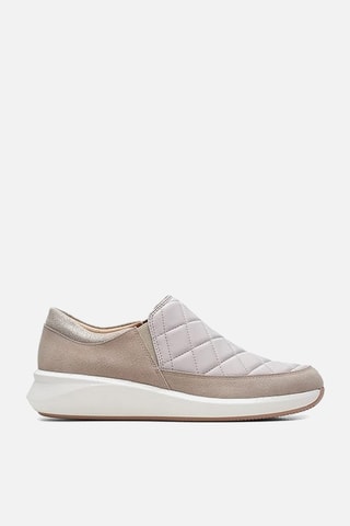 Slip-on en cuir Un Rio - Beige