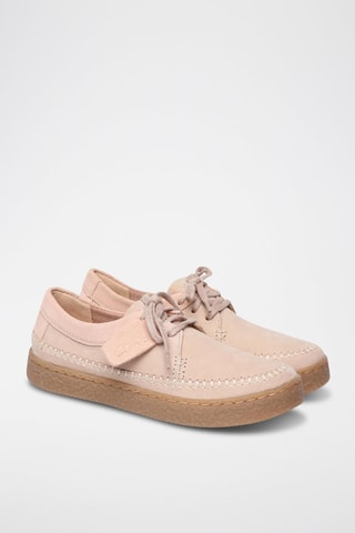 Baskets en nubuck Barleigh - Marron clair
