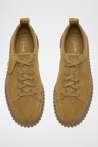 Baskets en cuir - Kaki