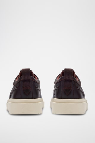 Baskets en cuir - Marron