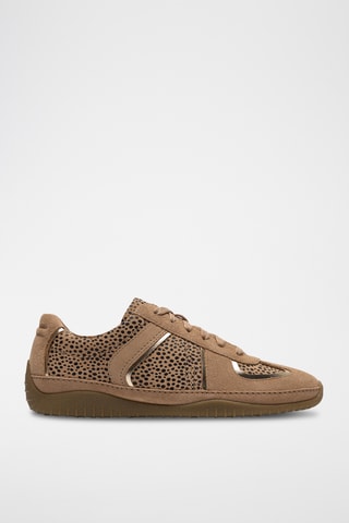 Baskets en nubuck - Camel