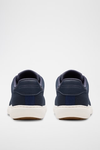 Baskets en cuir - Bleu marine