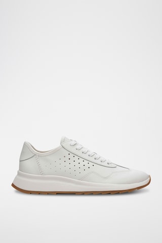 Baskets en cuir DashLite - Blanc