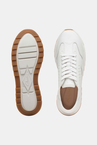 Baskets en cuir DashLite - Blanc