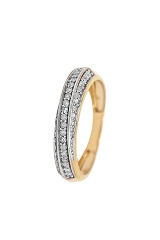 Anillo Isabelle - Oro amarillo y diamantes