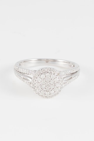Anillo Annetta - 
Oro blanco y diamantes