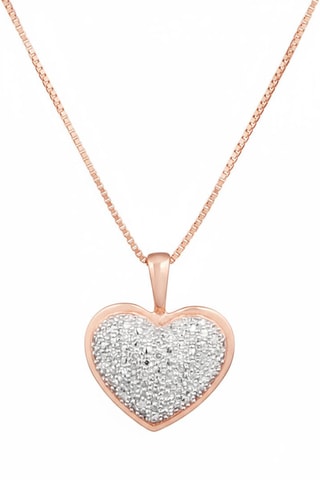 Colgante - Oro rosa y diamantes