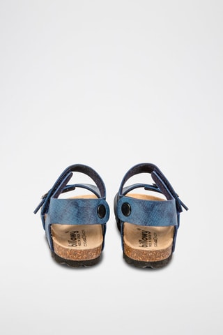 Sandalias Rosso - Negro y azul