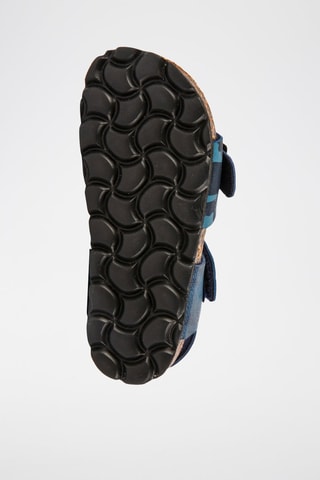 Sandalias Rosso - Negro y azul