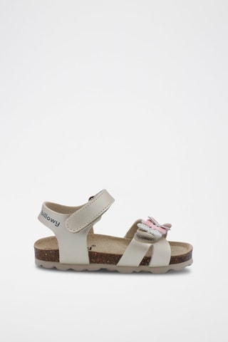 Sandalias Rosso - Rosa y gris