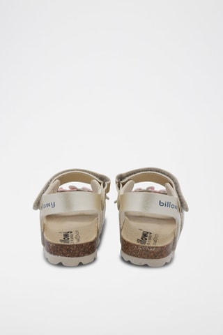 Sandalias Rosso - Rosa y gris